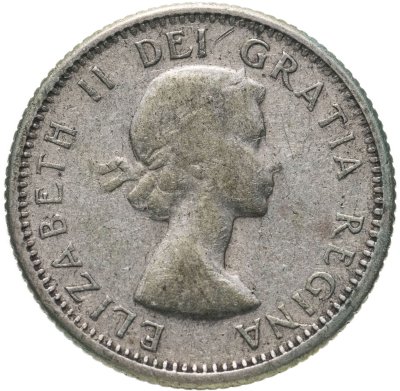 купить Канада 10 центов (cents) 1960