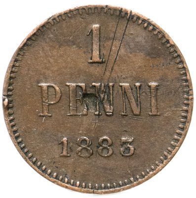 купить 1 пенни (penni) 1883