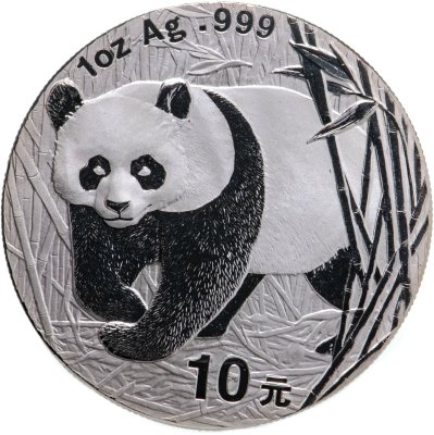 купить Китай 10 юаней (yuan) 2002 "Панда"