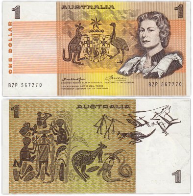 купить Австралия 1 доллар 1976 (Pick 42b1)