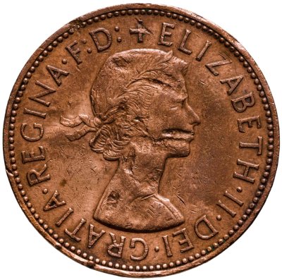 купить Великобритания 1 пенни (penny) 1967