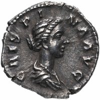 купить Римская империя , Криспина, супруга Коммода, 180-183 годы, Денарий.
