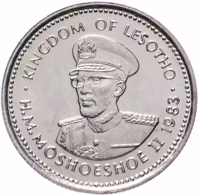 купить Лесото 10 лисенте (lisente) 1983