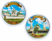 купить Ниуэ 2010 набор из 2х монет "Ярославль", в футляре с сертификатом