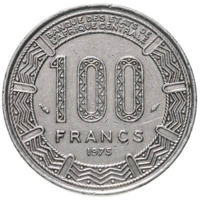 купить Габон 100 франков (francs) 1975