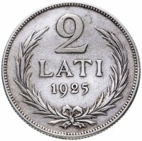 Купить Латвия 2 лата (lati) 1925