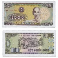 Купить Вьетнам 1000 донг 1988 (Pick 106а)