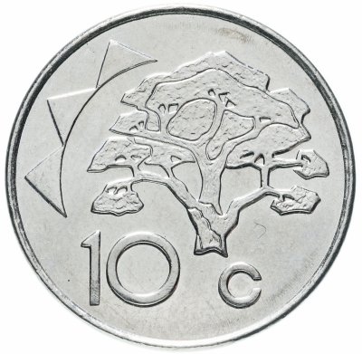 купить Намибия 10 центов 1998