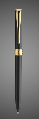 купить Шариковая ручка Aurora Magellano Big Black GT, в подарочной коробке, Металлы: золото, латунь, смола эпоксидная, 2026 г.