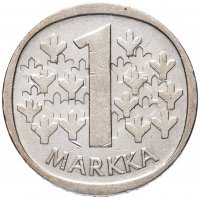 Купить Финляндия 1 марка 1966