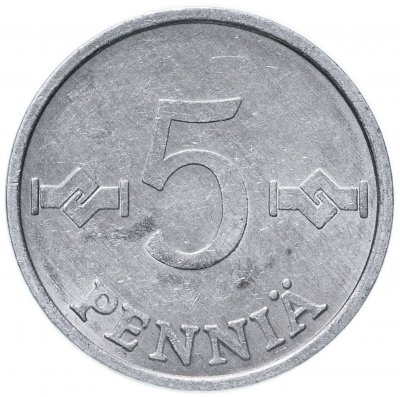 купить Финляндия 5 пенни 1980