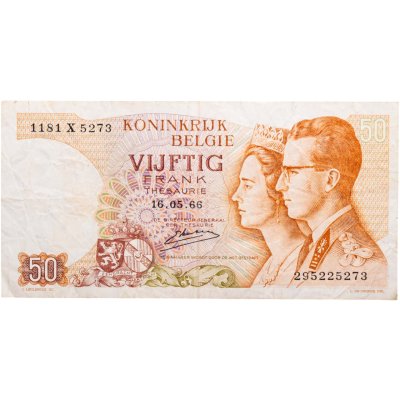 купить Бельгия 50 франков 1966 год