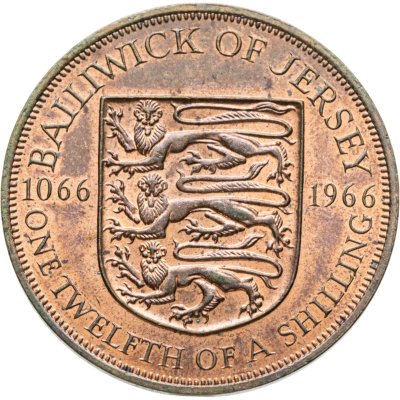 купить Джерси 1/12 шиллинга (shilling) 1966 "900 лет битве при Гастингсе"