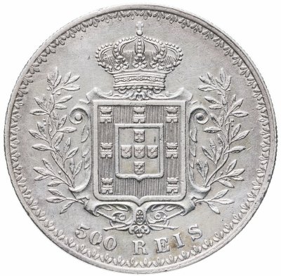 купить Португалия 500 реалов (рейс, reis) 1899