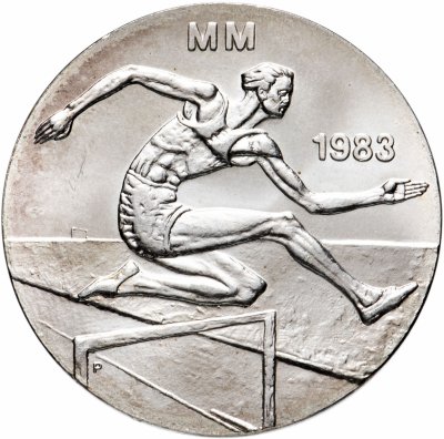 купить Финляндия 50 марок 1983 "Чемпионат мира по лёгкой атлетике 1983 года в Хельсинки"