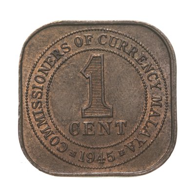 купить Малайя 1 цент (cent) 1945