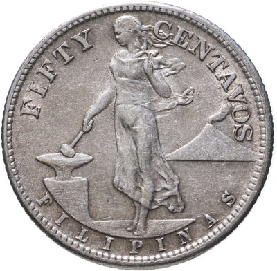купить Филиппины 50 сентаво (centavos) 1944