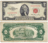 купить США 2 доллара 1953 series 1953 (Pick 380)