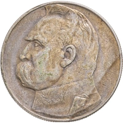 купить Польша 10 злотых (zlotych) 1935 Пилсудский