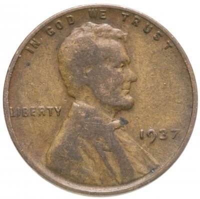 купить США 1 цент (cent) 1909-1958, случайный год