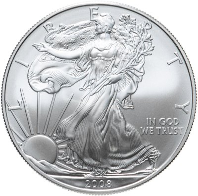 купить США 1 доллар 2008 "Американский серебряный орёл"