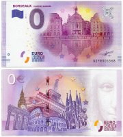 купить 0 евро (euro) "Бордо. Площадь Биржи" 2017 2-серия (UE FR-2)
