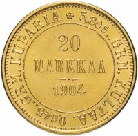 Купить 20 марок 1904 L для Финляндии