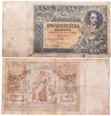 купить Польша 20 злотых 1931
