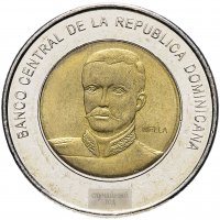 купить Доминикана 10 песо (pesos) 2005-2016