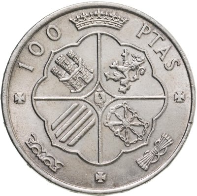 купить Испания 100 песет (pesetas) 1966