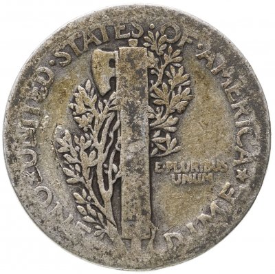 купить США 10 центов (дайм, one dime) 1923 Mercury Dime