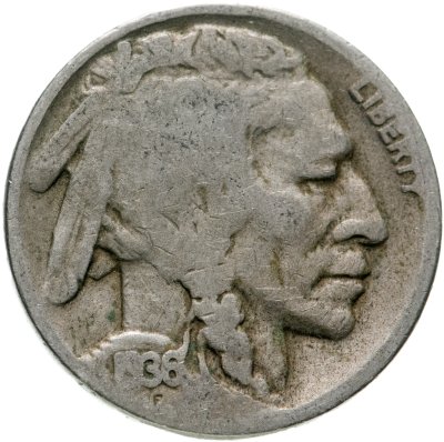 купить США 5 центов 1936 "Buffalo Nickel" D