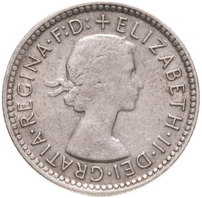купить Австралия 6 пенсов (pence) 1962