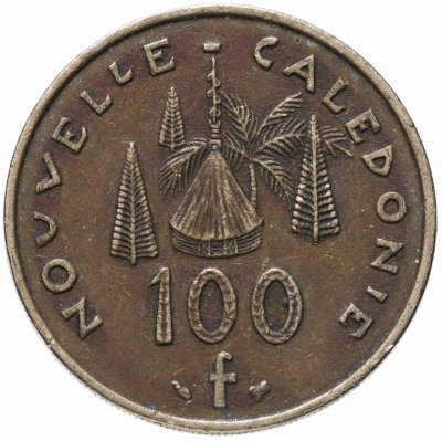 купить Новая Каледония 100 франков (francs) 1998