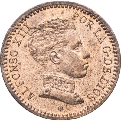 купить Испания 2 сентимо (centimos) 1905
