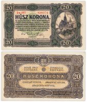 купить Венгрия 20 крон 1920 (Pick 61)