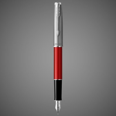 купить Перьевая ручка Parker Sonnet Entry Point Red Steel CT, перо: F, цвет чернил: black, в подарочной упаковке, Металлы: нержавеющая сталь, палладий, пластик, 2026 г.