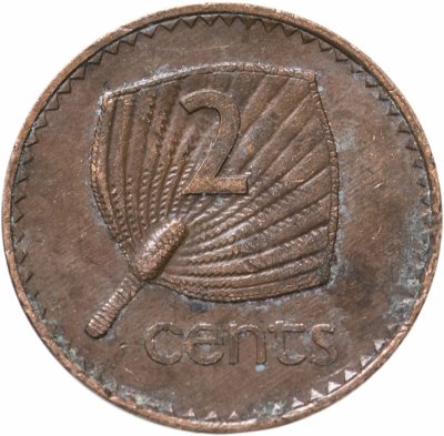 купить Фиджи 2 цента (cents) 1990-2005, случайная дата