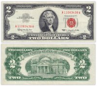 купить США 2 доллара 1963 (Pick 382a)
