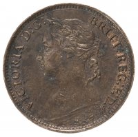 Купить Великобритания 1 фартинг (farthing) 1884
