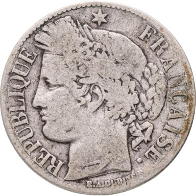 купить Франция 1 франк 1881