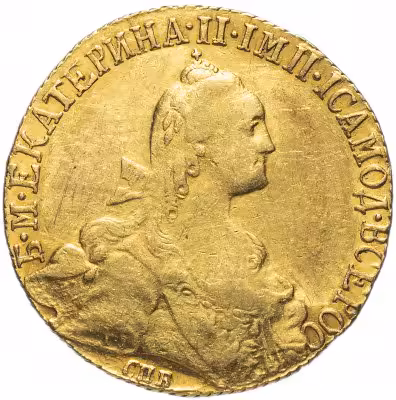 купить 10 рублей 1768 СПБ-TI