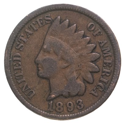 купить США 1 цент 1893 "Indian Head Cent"