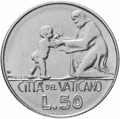 купить Ватикан 50 лир 1978