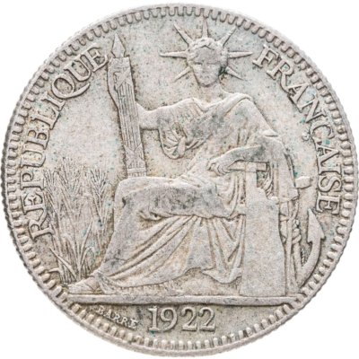 купить Французский Индокитай 10 сантимов (centimes) 1922