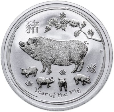 купить Австралия 1 доллар 2019 "Восточный календарь - год кабана"