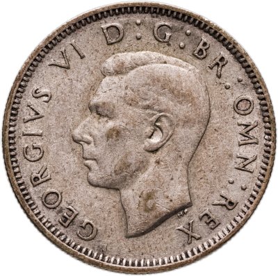 купить Великобритания 1 шиллинг (shilling) 1946 Английский шиллинг - лев, стоящий на короне