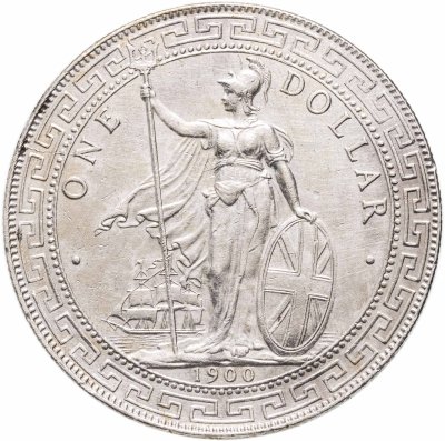 купить Великобритания 1 торговый доллар (dollar) 1900 "British Trade Dollar"