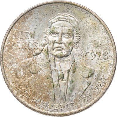 купить Мексика 100 песо (pesos) 1978
