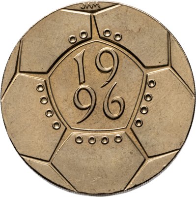 купить Великобритания 2 фунта (pounds) 1996 "Чемпионат Европы по футболу 1996"